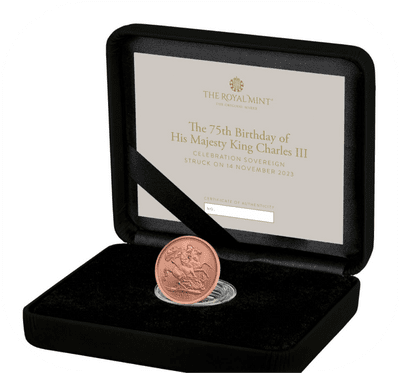 2023 Sovereign The 75th Birthday of His Majesty King Charles III Celebration Sovereign