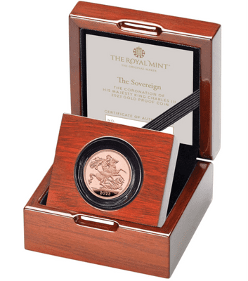 2023 The Coronation of His Majesty King Charles III Proof  Sovereign