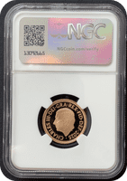2025 Gold Proof Piedfort Sovereign NGC PF70