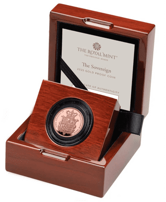 2025 Gold Proof Sovereign