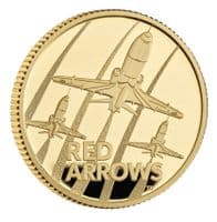 2025 Red Arrows 1/4 oz Gold Proof Coin