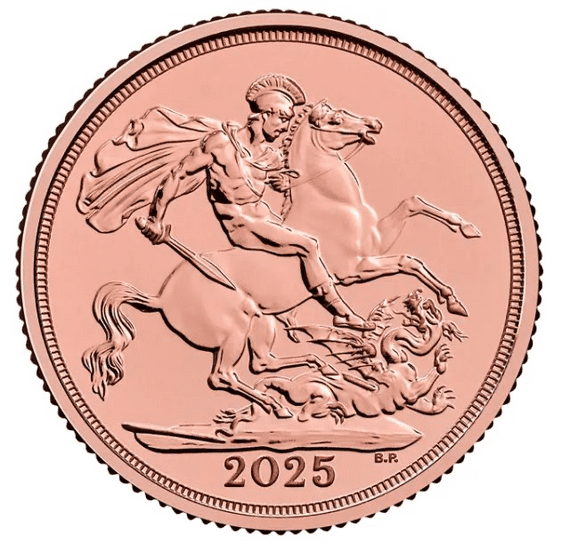 2025 The Last of the Rose Gold Full Sovereign