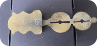 Harrison Improved design Antique  Brass Sovereign Rocker  Coin Scale