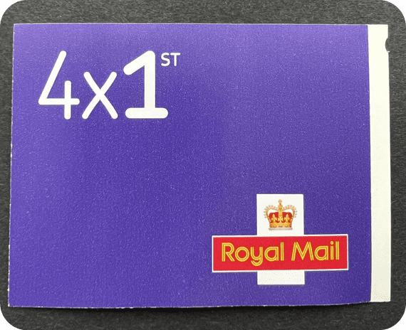 Royal Mail First Class Stamps Book 50 X 4   (200) Save £72 on Royal Mail Prices