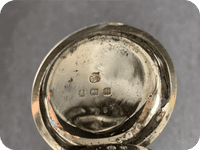 Sterling Silver Sovereign Case 1912 W.Neal & Son