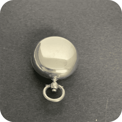 Sterling Silver Sovereign Case 1912 W.Neal & Son