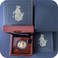The Black Bull Clarence 2018 UK Quarter-Ounce Gold Proof Coin