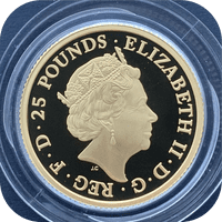 The Black Bull Clarence 2018 UK Quarter-Ounce Gold Proof Coin