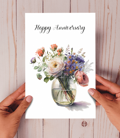 Happy Anniversary Flower Bouquet