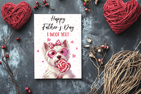 Happy Father's Day I woof you West Highland White Terrier