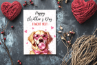 Happy Mother's Day I woof you Golden Retriever