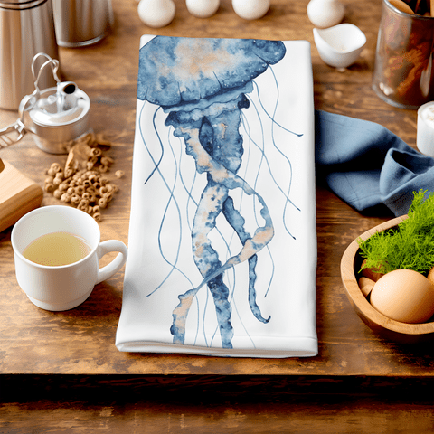 Jelly Fish Tea Towel