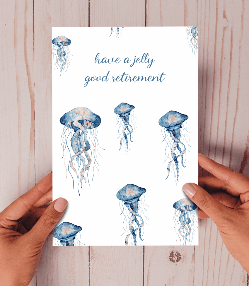 Watercolour Jellyfish 