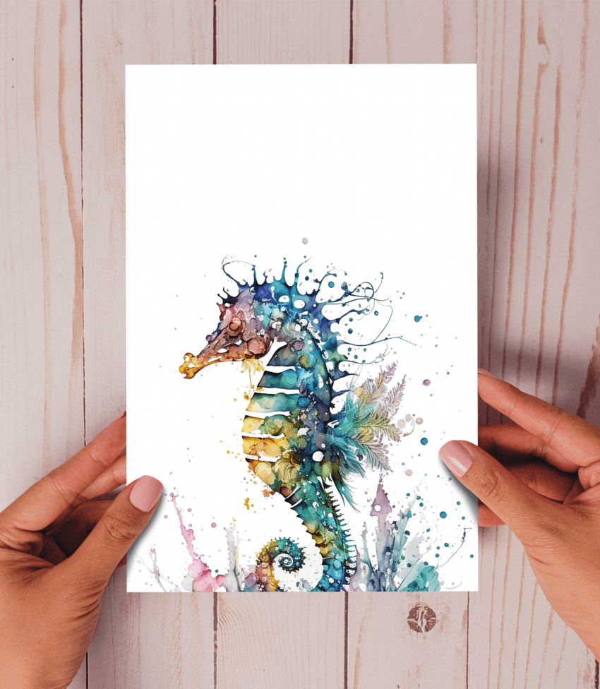 Seahorse Card