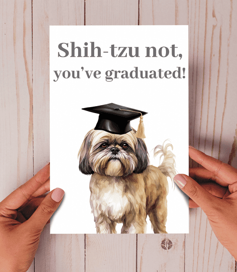 Shih-tzu not, you've graduated