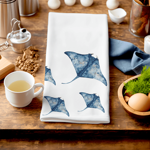 Stingray Tea Towel