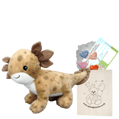 10 inch Axolotl - DIY Bear Kit no-sew