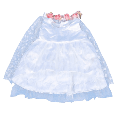 10 inch  Bride Wedding Dress - Teddy Bear Clothes