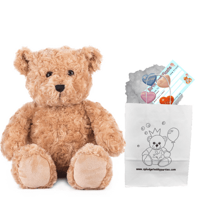 10 inch Brown Classic Bear - DIY Bear Kit no-sew