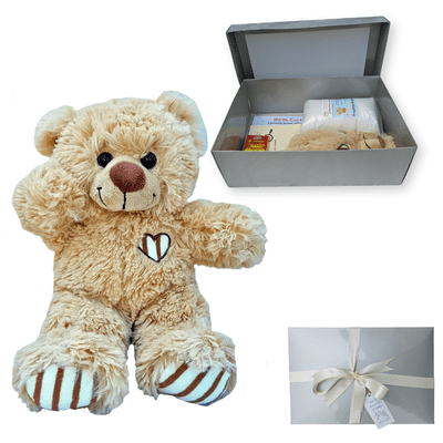 10 inch Brown Cuddles Bear - Children's Wedding Activity Box