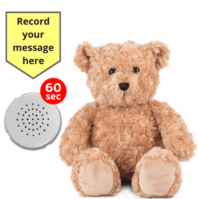 10 inch Classic Teddy - Recordable Bear - Baby Heartbeat Bear