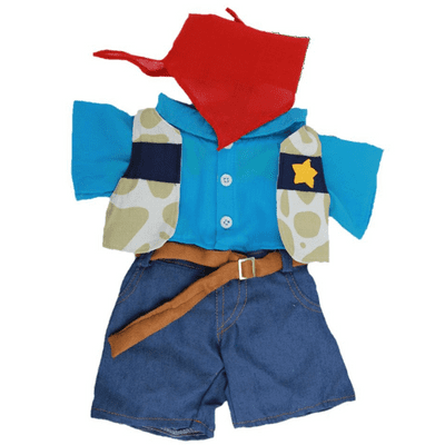 10 inch  Cowboy Outfit - Teddy Bear Clothes