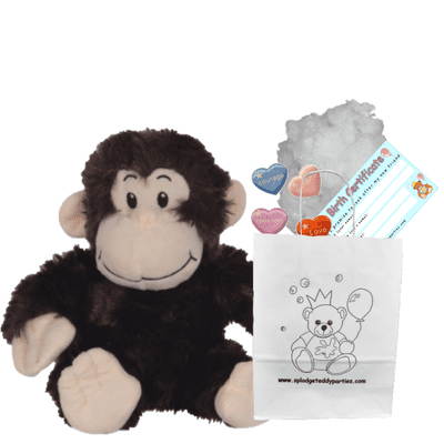 10 inch Cuddles Monkey - DIY Bear Kit no-sew