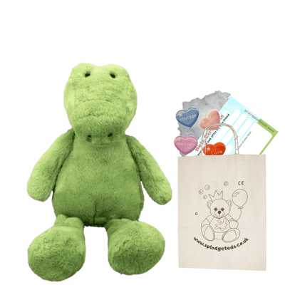 10 inch Flopsy Crocodile - DIY Bear Kit no-sew