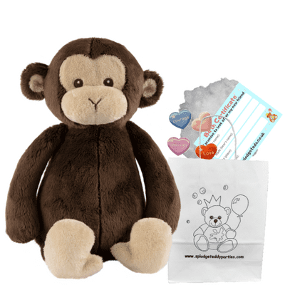10 inch Flopsy Monkey - DIY Bear Kit no-sew