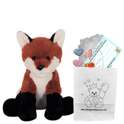 10 inch Fox  - DIY Bear Kit no-sew