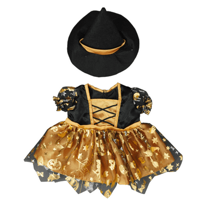 10 inch Gold Witch Outfit - Teddy Bear Clothes