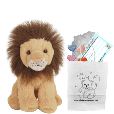 10 inch Lion - DIY teddy bear kit no-sew