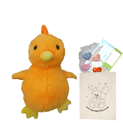 10 inch Orange Chicken - DIY Bear Kit no-sew