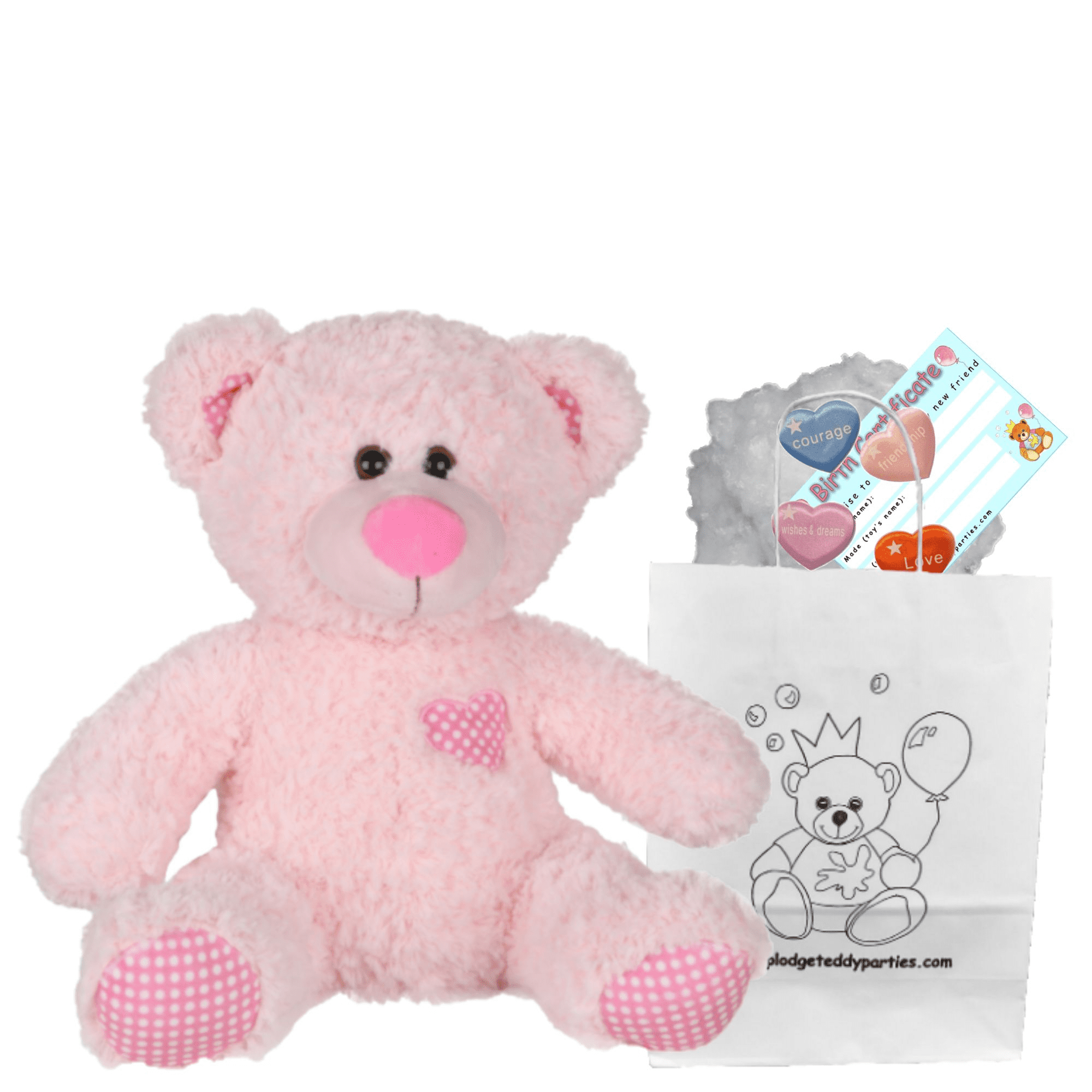 Traditional teddy shop bear making kit