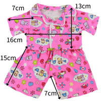 10 inch Pink Cute PJ - Teddy Bear Clothes