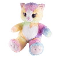 10 inch Rainbow Cat - DIY Bear Kit no-sew