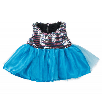 10 inch Sequined Prom Dress Outfit - Teddy Bear Clothes