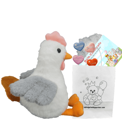 10 inch White Chicken - Bear Making Kit