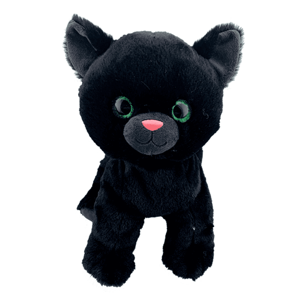 16 inch Black Cat - DIY Teddy Bear Kit no-sew