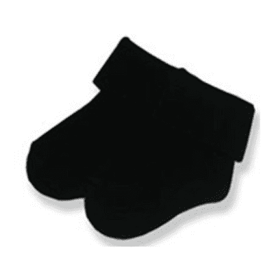 16 inch Black Socks - Teddy Bear Clothes