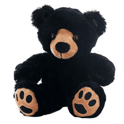 16 inch Black Teddy - Build a Teddy Bear DIY Home Kit