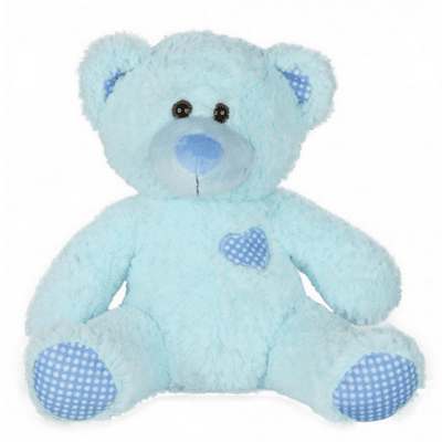 16 inch Blue Classic Teddy - DIY Teddy Bear Kit no-sew