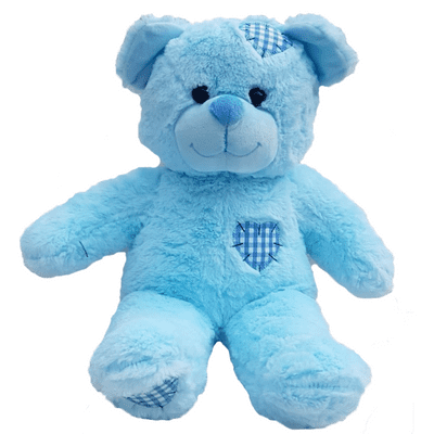16 inch Blue Patch Teddy - Bear Making Kit