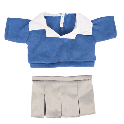 16 inch Blue School Uniform with Skirt - Teddy Bear Clothes - SPECIAL PRICE