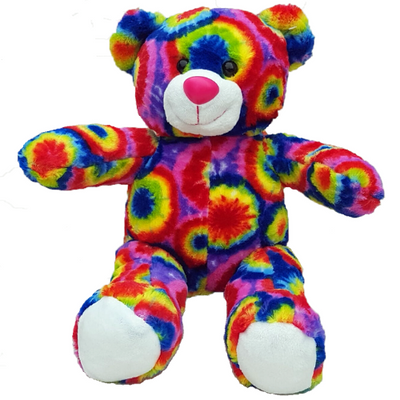 16 inch Bright Rainbow Teddy - DIY Teddy Bear Kit no-sew