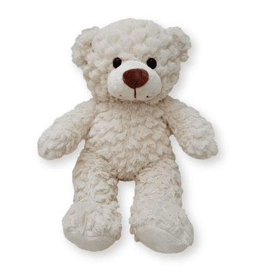 16 inch Crinkle Cream Teddy - Ready Made Gift Bear