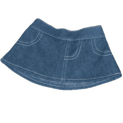 16 inch Denim Skirt - Teddy Bear Clothes