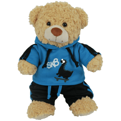 16 inch Dinosaur Skater Teddy - Ready to Play