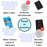 16 inch Donkey - DIY Teddy Bear Kit no-sew - SPECIAL PRICE