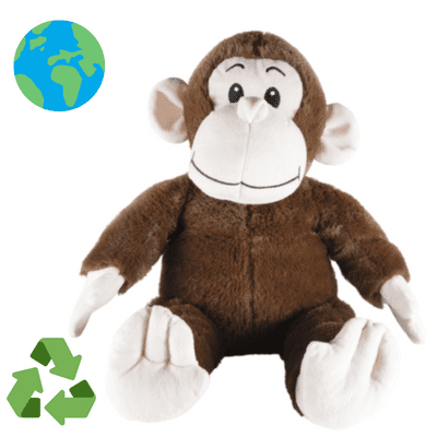 16 inch Eco Monkey - DIY Teddy Bear Kit no-sew